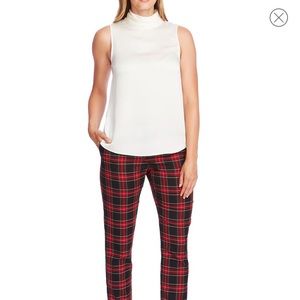 NWT Vince Camuto Hammered Satin Sleeveless top